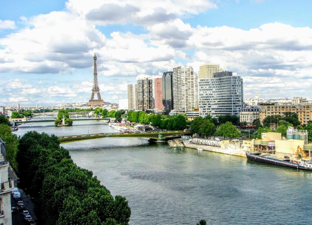 Eiffel Tower Penthouse Appartement Parijs Buitenkant foto